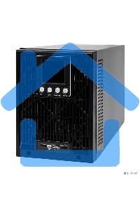 Источник бесперебойного питания Сайбер Электро ИБП ЭКСПЕРТ-II-1000 Онлайн, Напольное исполнение 1000ВА/900Вт USB/RS-232/SNMPslot (2 EURO + 1 IEC С13) (12В /7Ач. х 2)