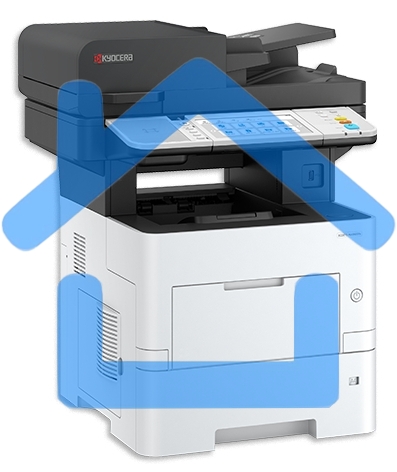 МФУ лазерное Kyocera ECOSYS MA4500ix (110C113NL0), A4, ч/б, печ. до 45 стр/мин., скан. до 60 стр/мин. (ч/б) 40 стр/мин. цвет, 1200 x 1200 dpi (печать) 600x600dpi (скан.), USB, RJ-45, Air Print, Mopria