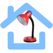 Camelion KD-301 С04 красный (Светильник настольный,230V 60W)