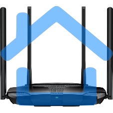 Двухдиапазонный роутер MERCUSYS AX3000 Wi-Fi 6, до 574 Мбит/с на 2,4 ГГц + до 2402 Мбит/с на 5 ГГц,4 фиксированные внешние антенны, 3 гигабитных порта LAN, 1 гигабитный порт WAN