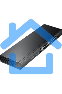 Коммутатор Smart L2 Zyxel GS1900-24, rack 19