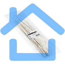 Стяжка (хомут) нейлоновая ExeGate EX293127RUS CV66-450x4.8W (нейлон 6.6, 450x4.8мм, неоткрывающаяся, halogen free, -40°C - +85°C, белая, 100 шт)