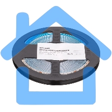 Лента светодиодная 12В, SMD2835, 14,4Вт/м, 120 LED/м, 6500K, 8мм, 5м, IP20 Rexant