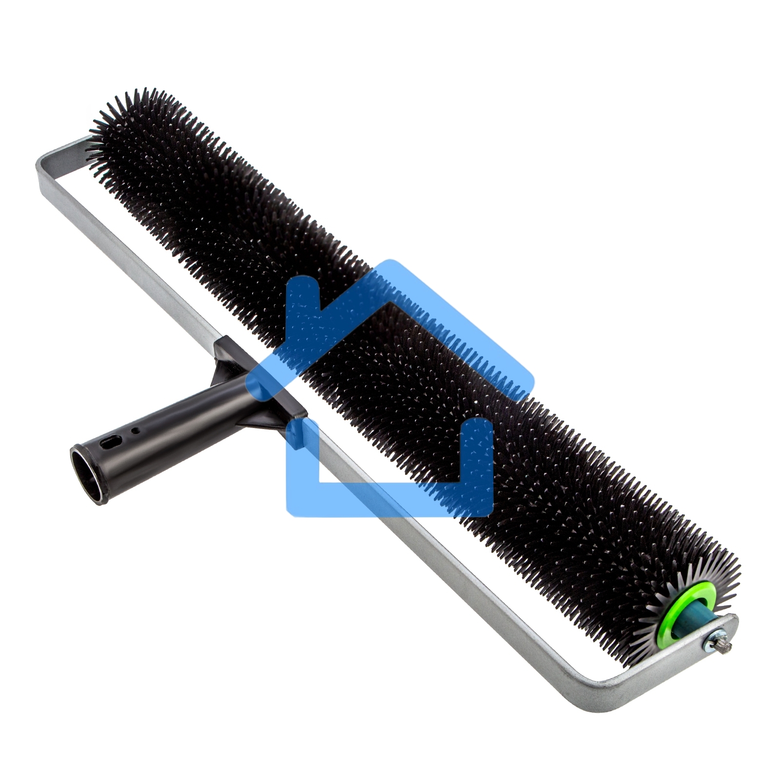 Валик игольчатый для наливных полов с рамой, острая игла, 500 мм Сибртех