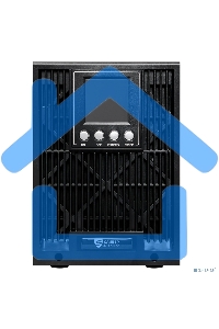 Источник бесперебойного питания Сайбер Электро ИБП ЭКСПЕРТ-II-1000 Онлайн, Напольное исполнение 1000ВА/900Вт USB/RS-232/SNMPslot (2 EURO + 1 IEC С13) (12В /7Ач. х 2)