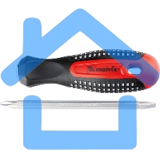 Отвертка Matrix комбинированная fusion sl6.0 / ph2мм crv 3-х компонентная рукоятка anti slip