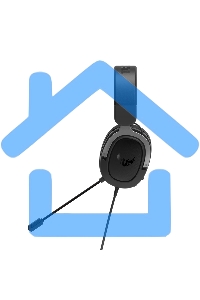 Игровые наушники ASUS TUF Gaming H3 черно-серые