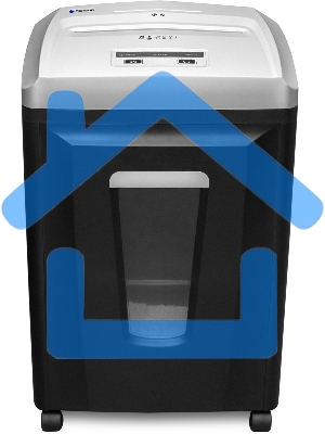 Шредер ГЕЛЕОС УП21-7+фрагменты 0,8х 1 мм., 23 литра, 7 листов, класс секретности P-7.