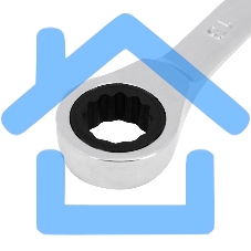 Ключ комбинированный трещоточный Rexant 13 мм, CrV, зеркальный хром