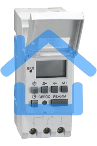 Таймер ТЭ15 цифровой 16А 230В на DIN-рейку ИЭК