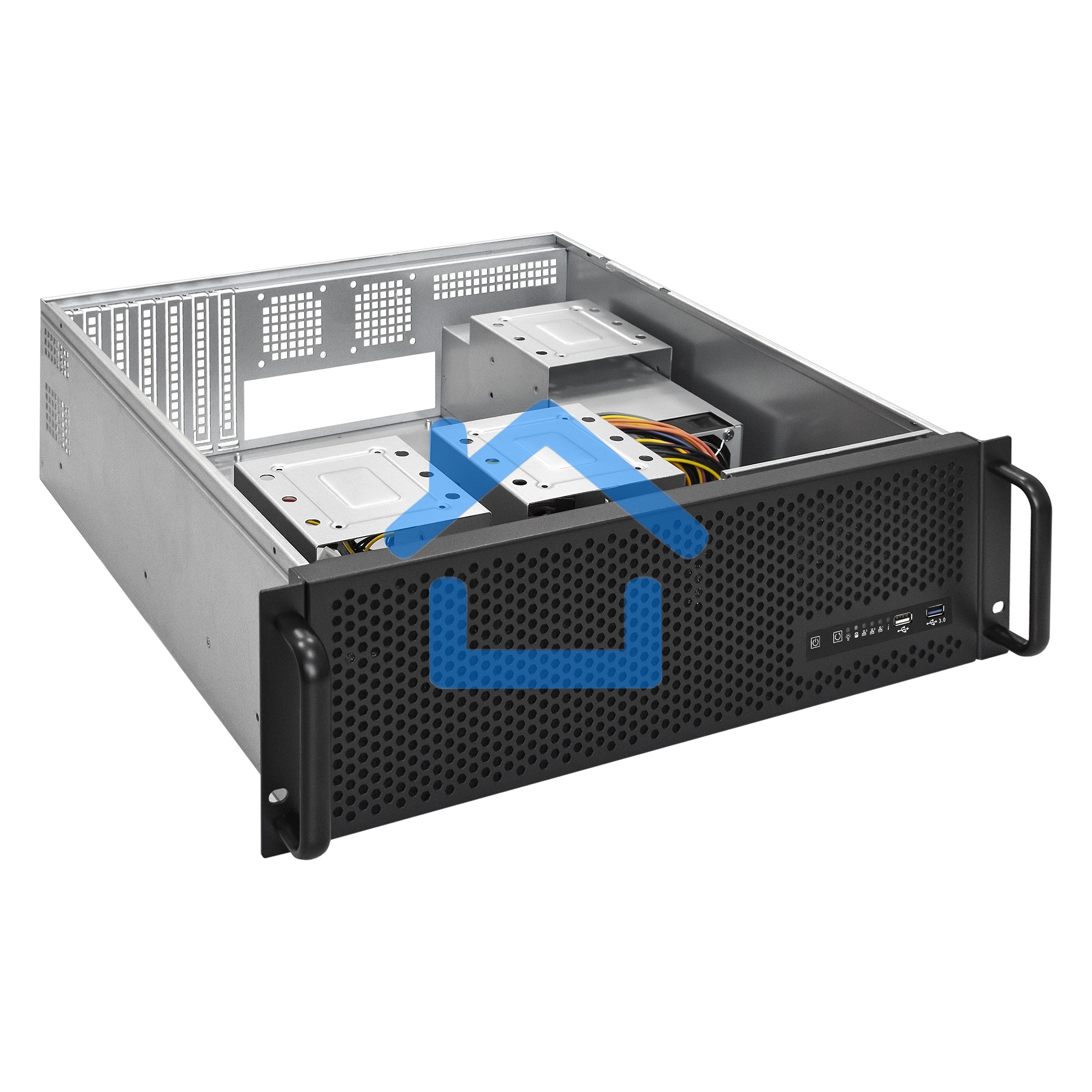 Серверный корпус ExeGate EX293901RUS Pro 3U450-09 (RM 19