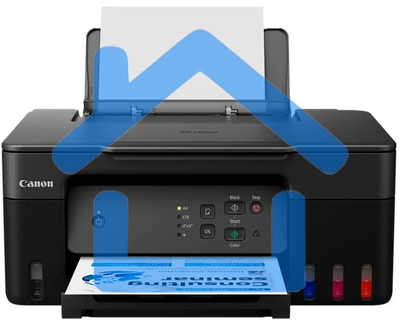 МФУ струйное Canon PIXMA G2430 (5991C009), A4, цветное, печ. 11 стр/мин. (ч/б) 6 стр/мин. (цвет), 4800 x 1200 dpi (печать) 1200x600dpi (скан.), USB