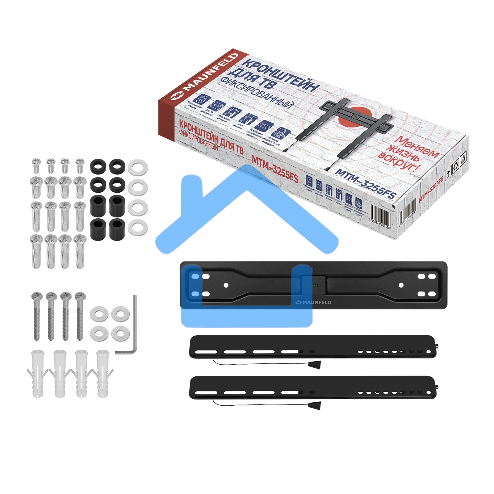 Кронштейн для ТВ фиксированный Maunfeld MTM-3255FS