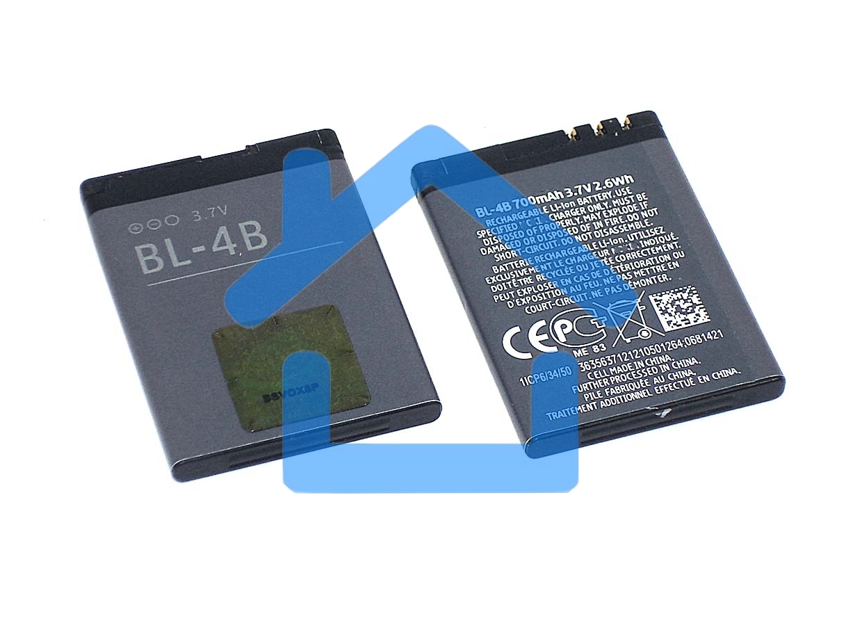 Аккумуляторная батарея BL-4B для Nokia 6111/2630/2660/2760/7070/7370/7373/7500/N76