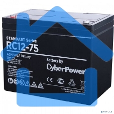 Аккумуляторная батарея SS CyberPower RC 12-75 / 12 В 75 А·ч Battery CyberPower Standart series RC 12-75 / 12V 75 Ah
