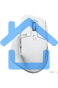 Мышь беспроводная Logitech MX Master 3s светло-серый, 8000 dpi, радиоканал, Bluetooth, USB, кнопки - 7