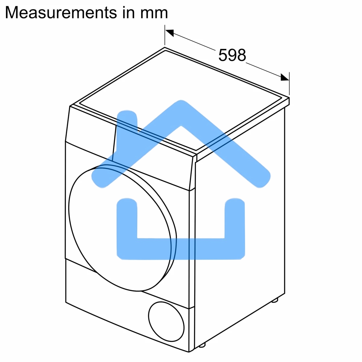 Сушильная машина Bosch WTN86202ME серый, 8 кг, сушка - конденсационная, программ - 13, 59.8 x 84.2 x 61.3 см
