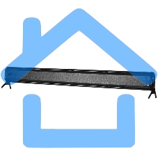 Конвектор плинтусный СОКОЛ 60-0124, черный, 450 Вт, 15 м2