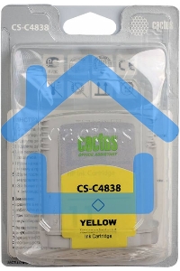 Картридж струйный Cactus CS-C4838 желтый (29 мл) для №11 HP 2000/2500/1000/1100/1200