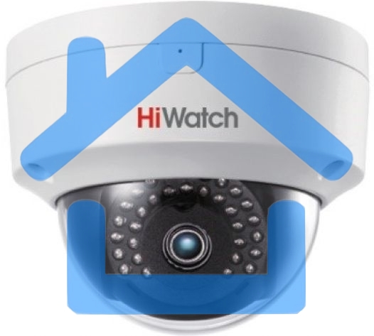 Камера видеонаблюдения IP HiWatch DS-I252M(B)(2.8 mm) 2.8-2.8мм  корп.:белый