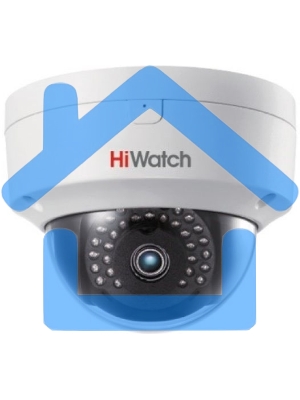 Камера видеонаблюдения IP HiWatch DS-I252M(B)(2.8 mm) 2.8-2.8мм  корп.:белый