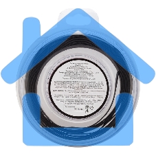 Трубка термоусаживаемая 8.0/4.0мм черный ролик 2.44м Rexant 29-0046