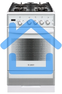 Плита газовая Gefest ПГ 5500-03 0042 белый, конфорок 4 шт, духовка 52 л, 50 см x 85 см x 58.5 см