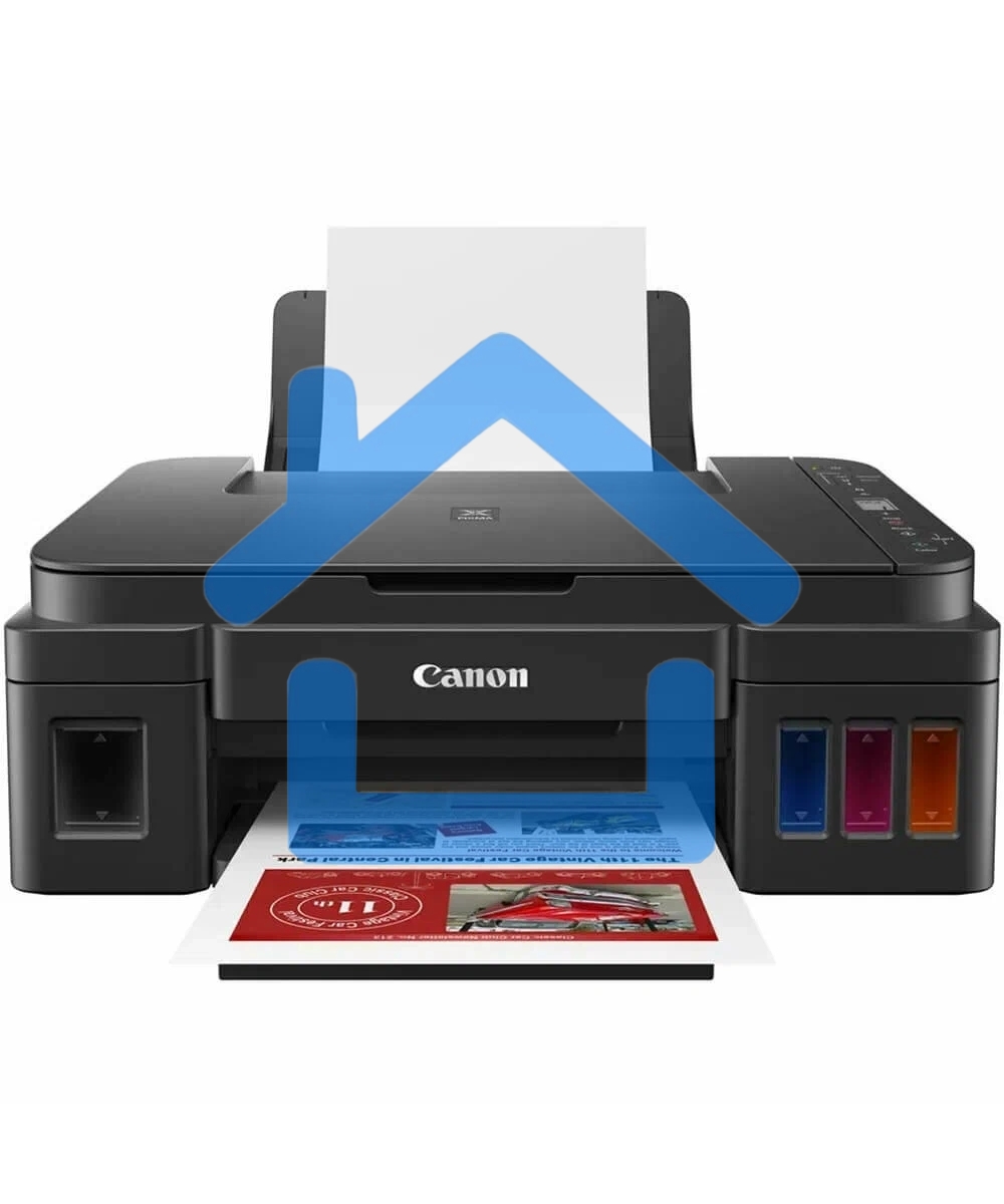 МФУ струйное Canon PIXMA G3416 (2315C052), А4, цветной, печ. 8.8 стр/мин. (ч/б) 5 стр/мин. (цвет), скан. до 3 стр/мин., 4800x1200 dpi (печать) 1200х600 dpi (скан.), USB, Wi-Fi