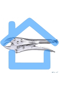 Зажим СИБРТЕХ ручной, полукруглый захват, 180 мм 18421