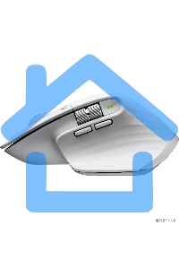 Мышь беспроводная Logitech MX Master 3s светло-серый, 8000 dpi, радиоканал, Bluetooth, USB, кнопки - 7