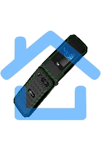 Мобильный телефон BQ 2822 Dragon черный/зеленый