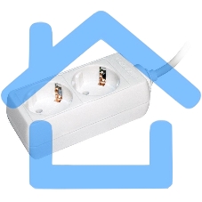 Удлинитель 2х3м с заземл. 16А IP20 У02 2P+PE ИЭК WYP10-16-02-03-Z-N