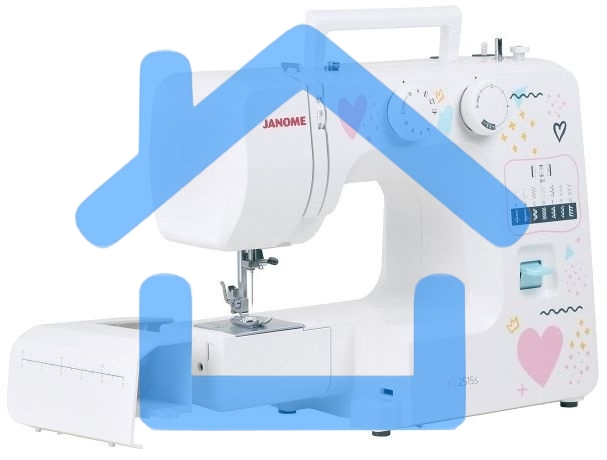 Швейная машина Janome JQ 2515S белый