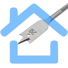 Сверло перовое по дереву 20х152 мм (шестигранный хвостовик) Kranz