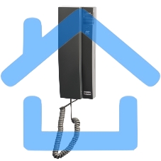 Трубка домофона с индикатором и регулировкой звука RX-321, серая Rexant