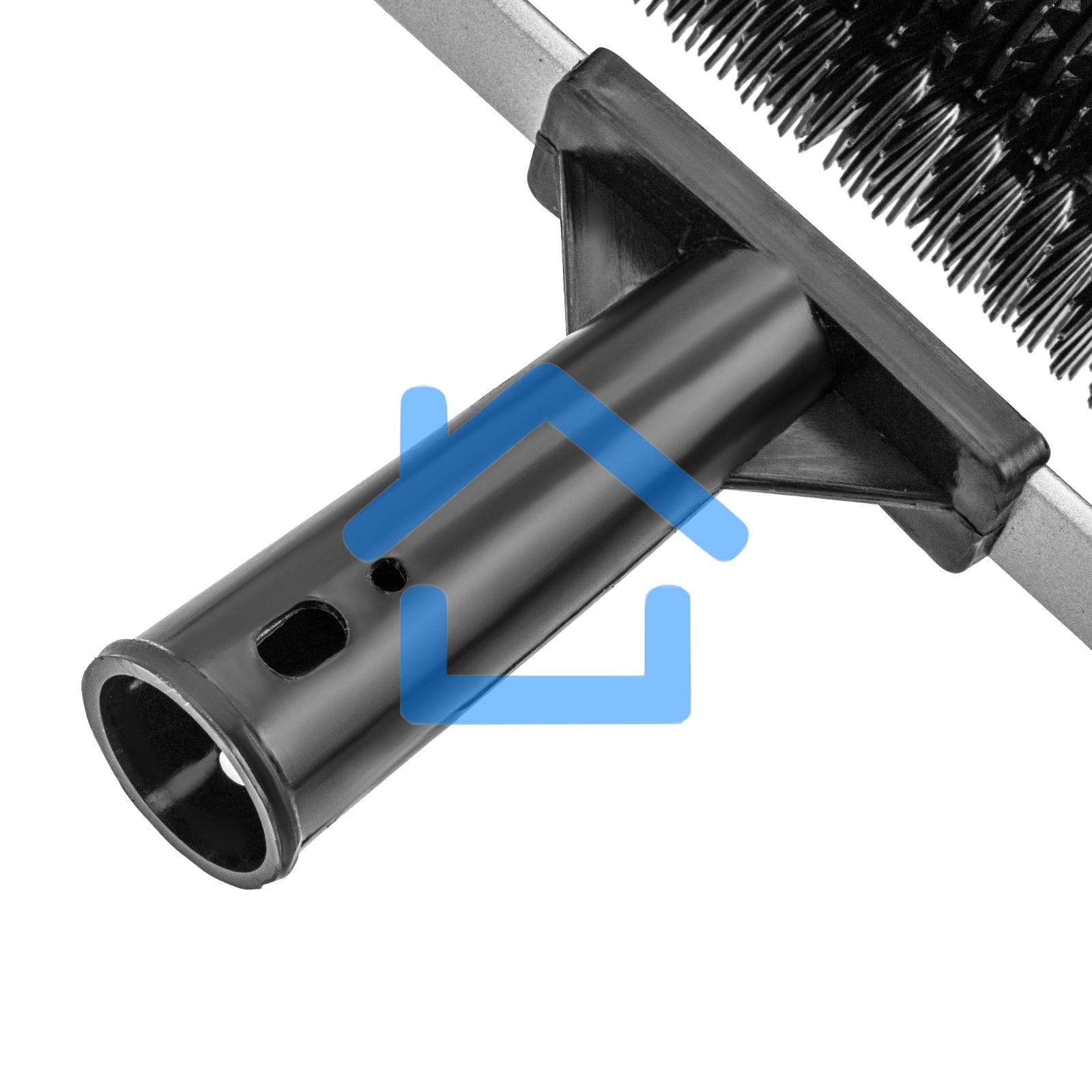 Валик игольчатый для наливных полов с рамой, острая игла, 500 мм Сибртех