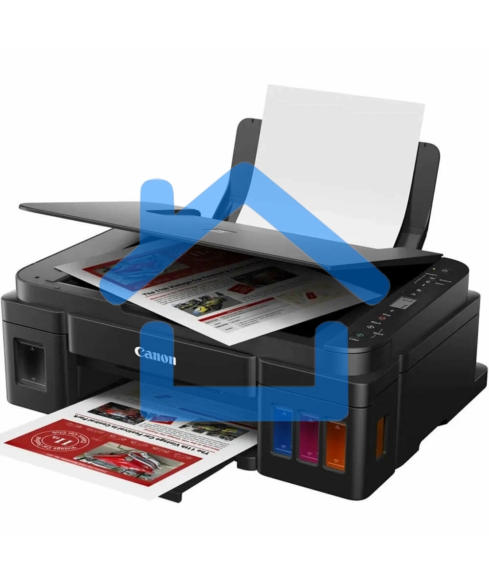 МФУ струйное Canon PIXMA G3416 (2315C052), А4, цветной, печ. 8.8 стр/мин. (ч/б) 5 стр/мин. (цвет), скан. до 3 стр/мин., 4800x1200 dpi (печать) 1200х600 dpi (скан.), USB, Wi-Fi