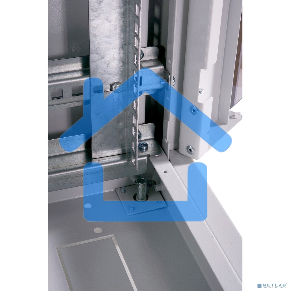 Шкаф телекоммуникационный напольный ЭКОНОМ 18U (600 × 800) дверь стекло, дверь металл