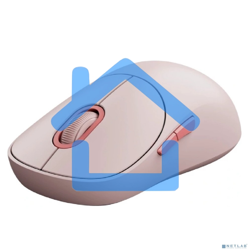 Мышь беспроводная Xiaomi BHR8911GL Wireless Mouse 3 розовый, 1200 dpi, USB/Bluetooth, кнопки - 4