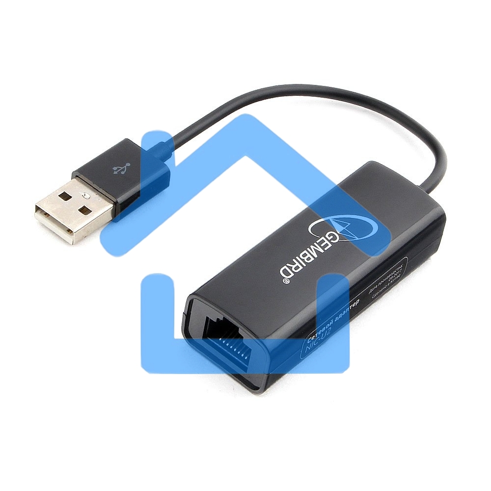 Сетевой адаптер Ethernet Gembird NIC-U2 USB 2.0 - Fast Ethernet adapter