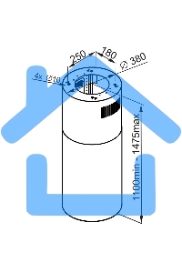 Вытяжка островная Maunfeld Lee Isla 39 черный, 38 см, 1000 куб. м/ч, 52 дБ