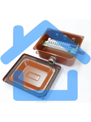 Коробка У614А УХЛ1.5 с латунными сальниками ЗЭТА zeta30321