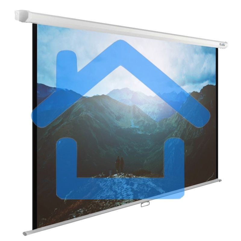 Экран Cactus 240x240см WallExpert CS-PSWE-240x240-WT 1:1 настенно-потолочный рулонный
