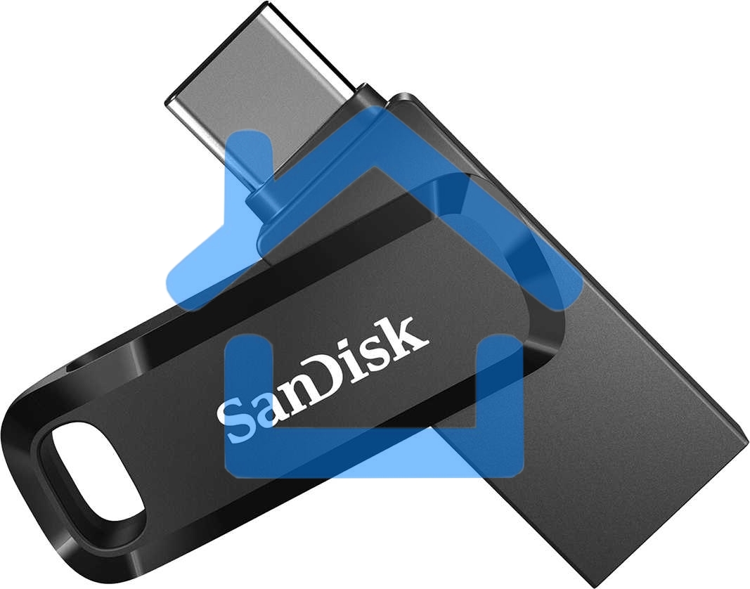 Флешка USB R/W 64Gb SanDisk Ultra Dual Drive Go, USB 3.1 - USB Type-C Black