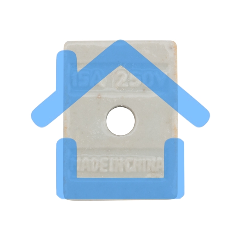 Клемма керамическая винтовая 10 мм² 2 пары контактов с крепежным отверстием (100 шт./уп.) Rexant