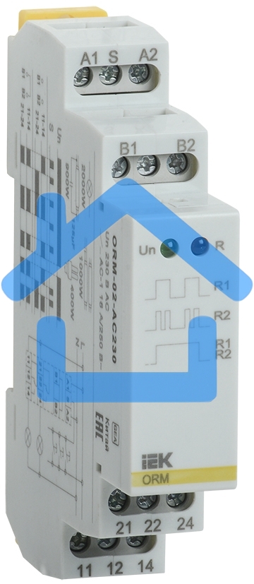 Реле импульсное ORM 2 конт. 230В AC ИЭК ORM-02-AC230