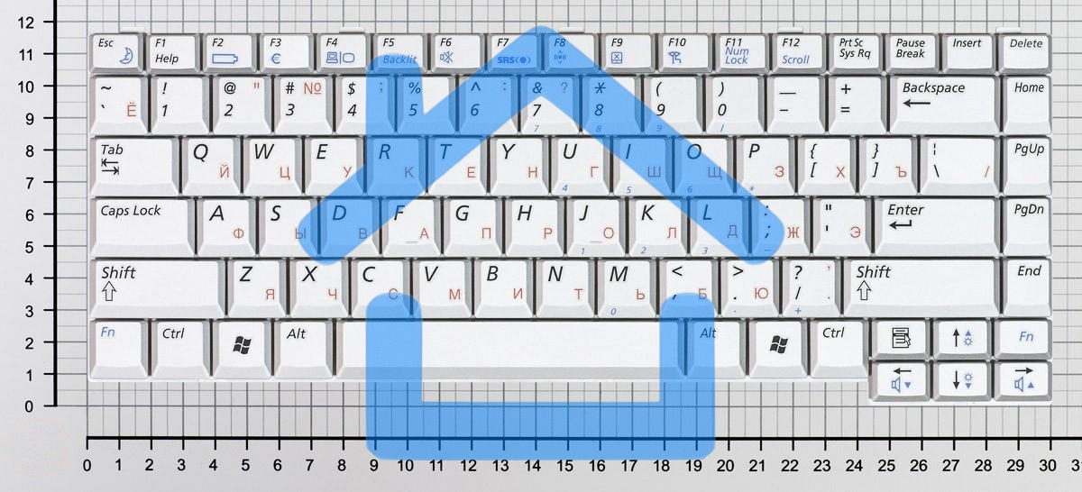 Клавиатура для ноутбука Samsung M50, серебристая