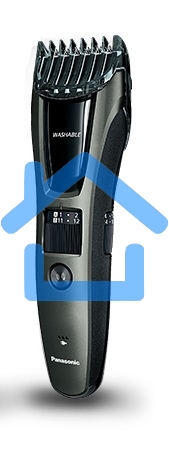 Машинка для стрижки Panasonic ER-GB60-K520 черный (насадок в компл:2шт)