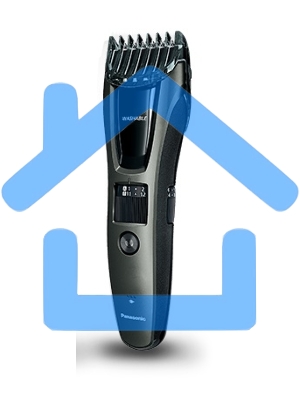 Машинка для стрижки Panasonic ER-GB60-K520 черный (насадок в компл:2шт)