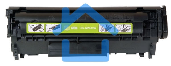 Картридж лазерный Cactus CS-Q2612AS (тип Q2612AS) черный (2000 стр.) для HP 1010/1012/1015/1018/1020/1020Plus/1022/3015/3020